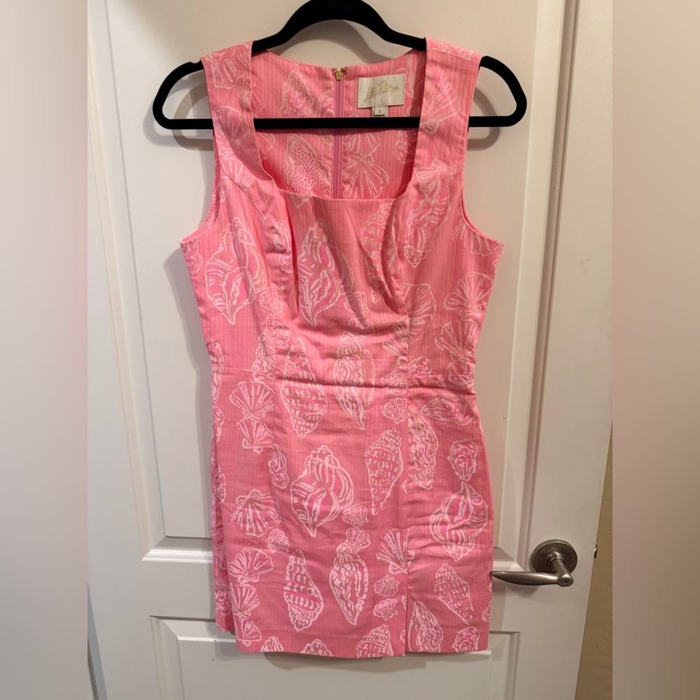 Lilly Pulitzer Kalinara Stretch Romper in Cool as a Shell Size 2